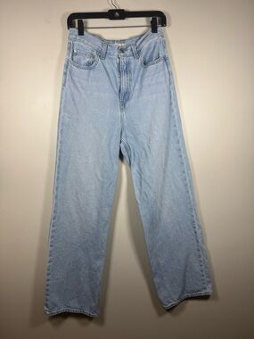 Levi's High Loose  Light Blue Jeans 28